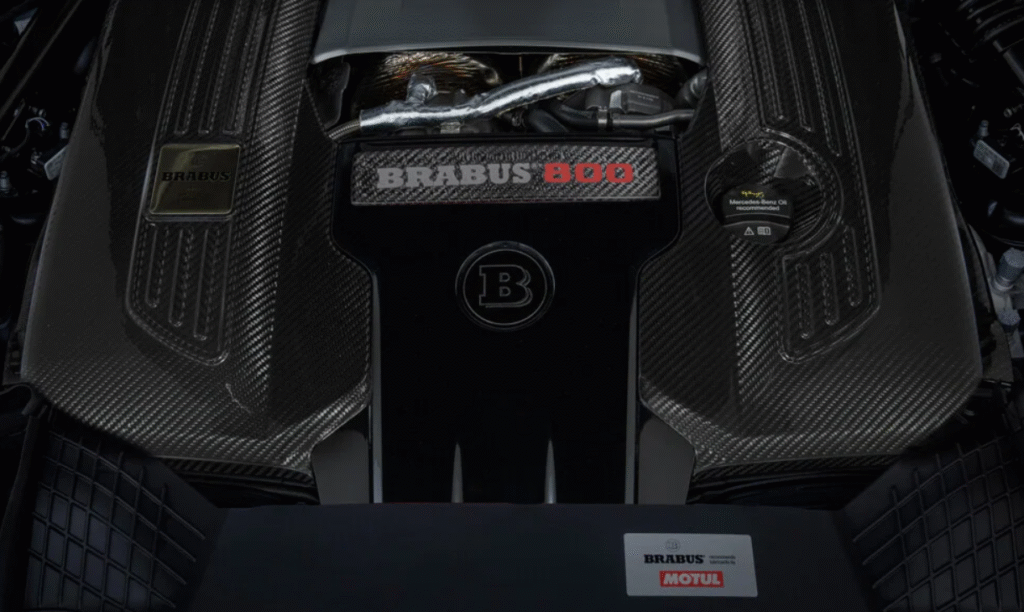 Brabus 800 G-Wagon Engine